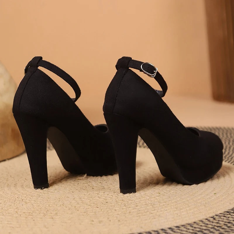 Sophie - Damen High Heels mit Knöchelriemen