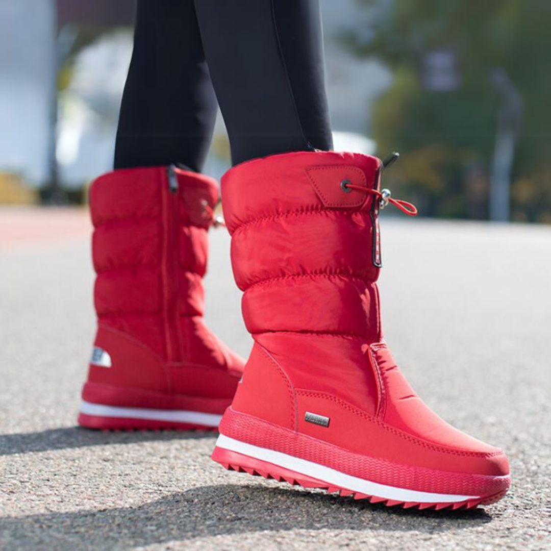 Lina – Damen Winterstiefel Schneestiefel wasserdicht