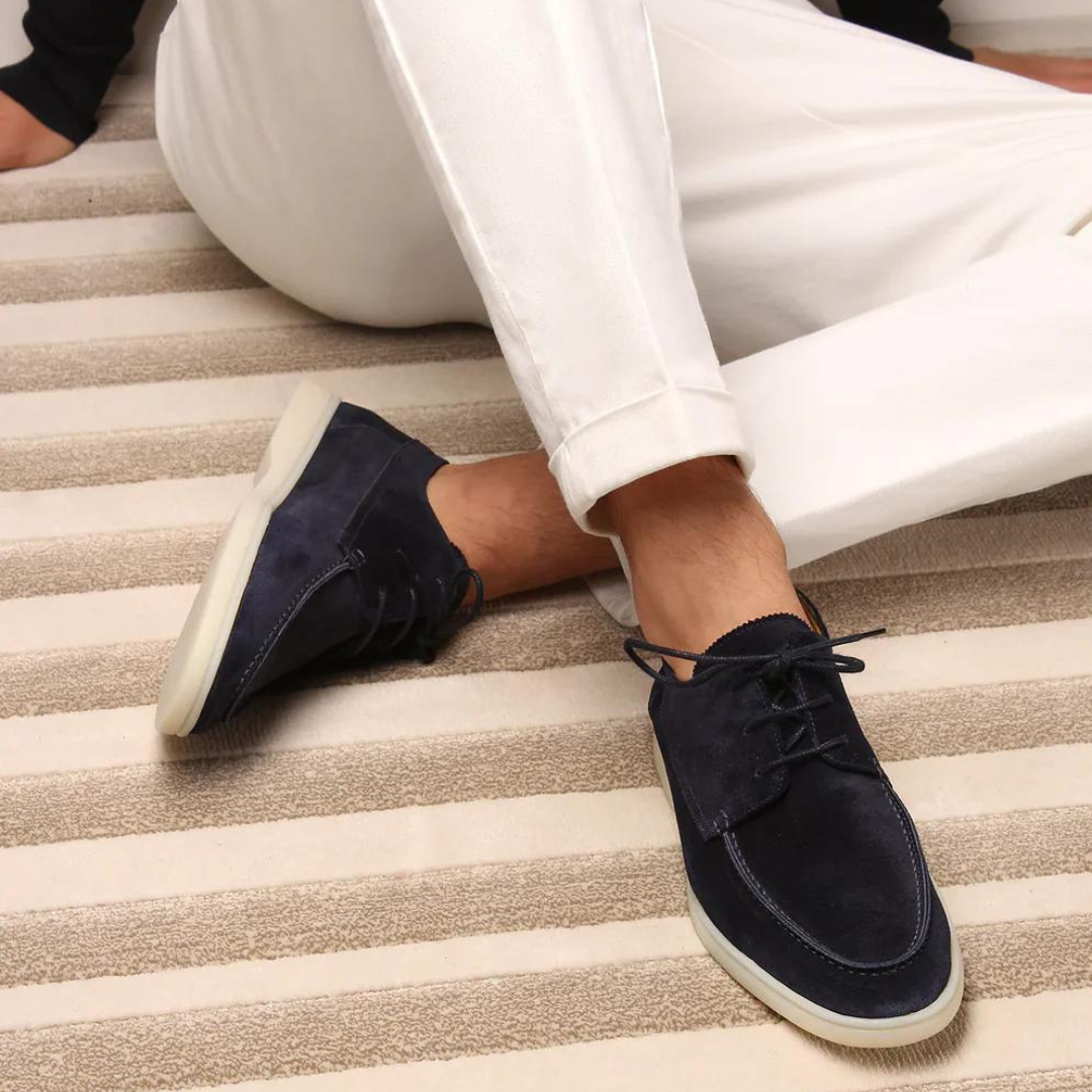 Elias – Veloursleder-Schnürschuhe Herren