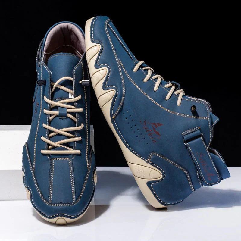 Aris - Herren Sportschuhe mit Schnürung und Klettverschluss