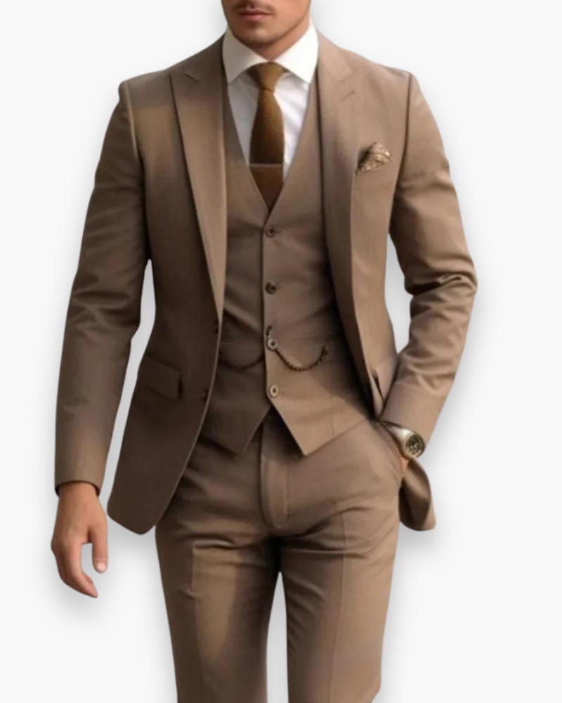 Felix – Herren Dreiteiliger Anzug mit Weste