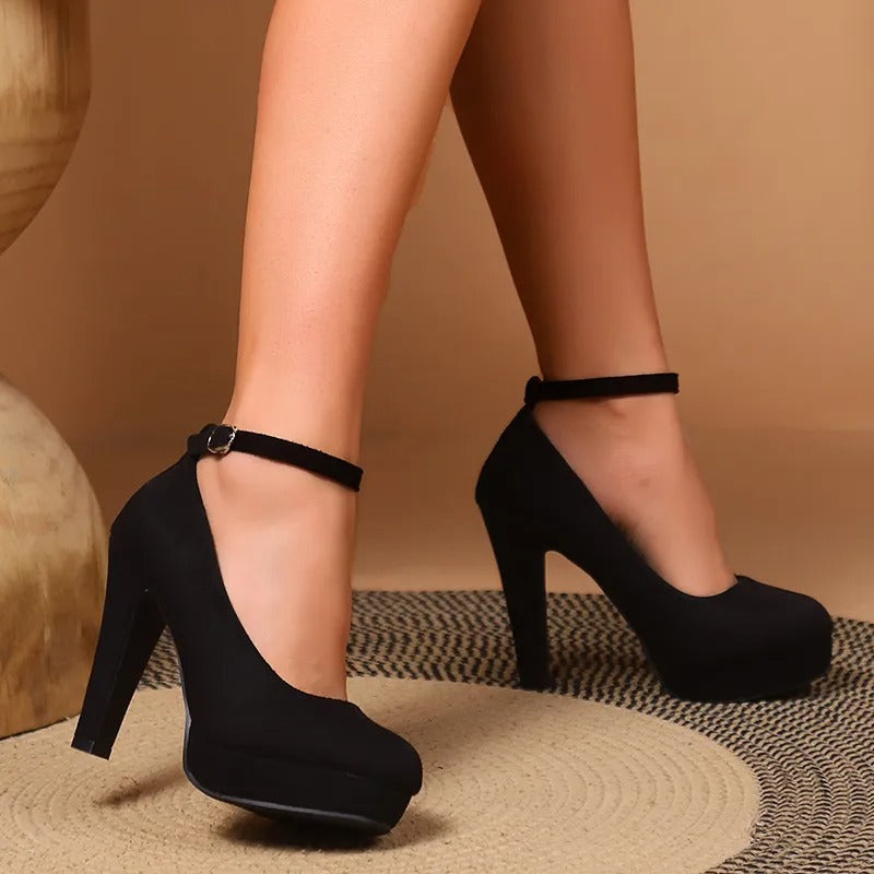 Sophie - Damen High Heels mit Knöchelriemen