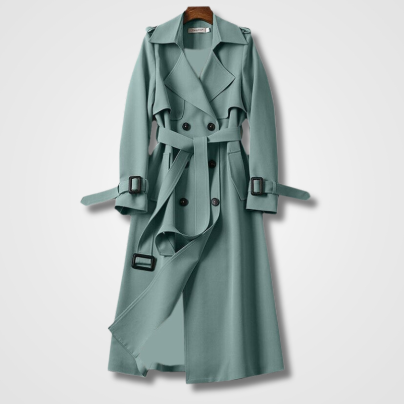 Isabelle – Winter Trenchcoat für Damen mit Bindegürtel