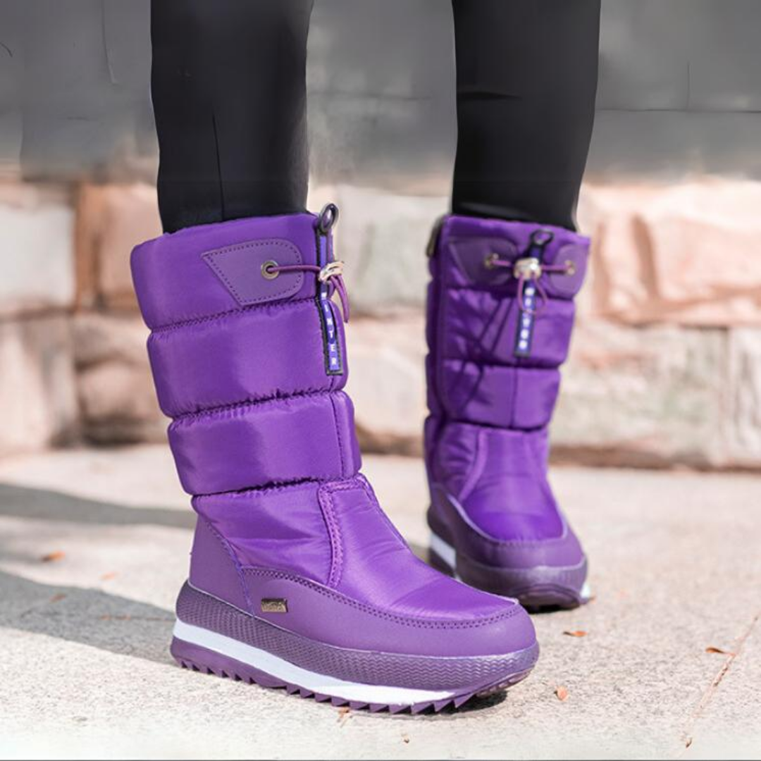 Lina – Damen Winterstiefel Schneestiefel wasserdicht