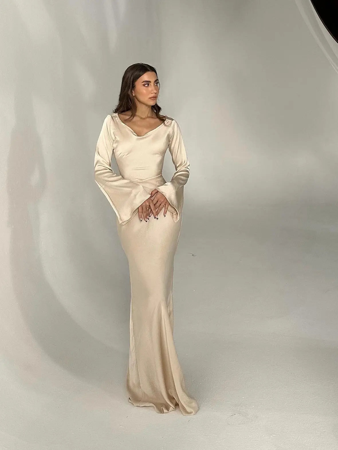 Seraphina - Damen Abendkleid elegant figurbetont