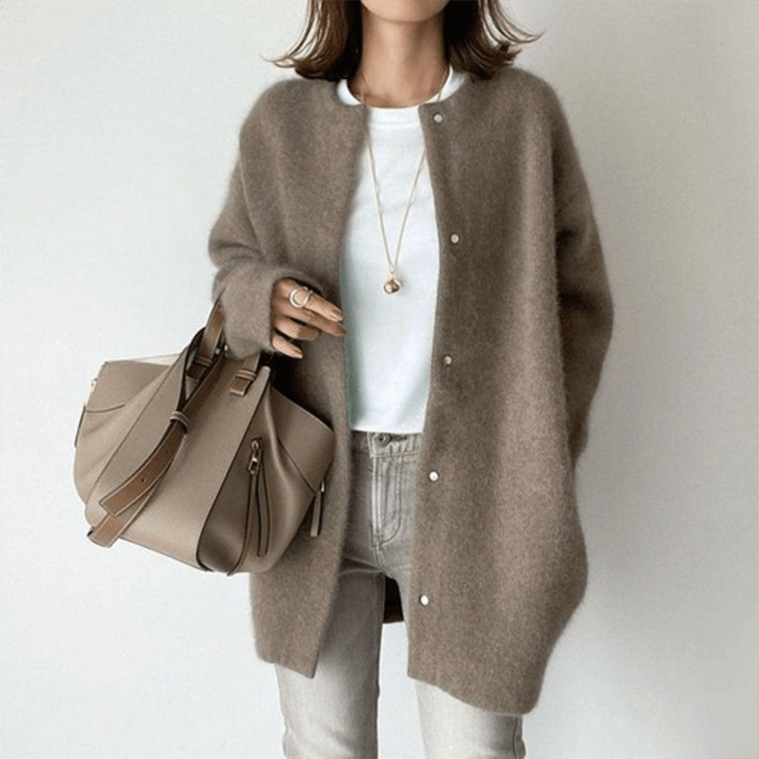 Ella – Oversized Strickcardigan Damen