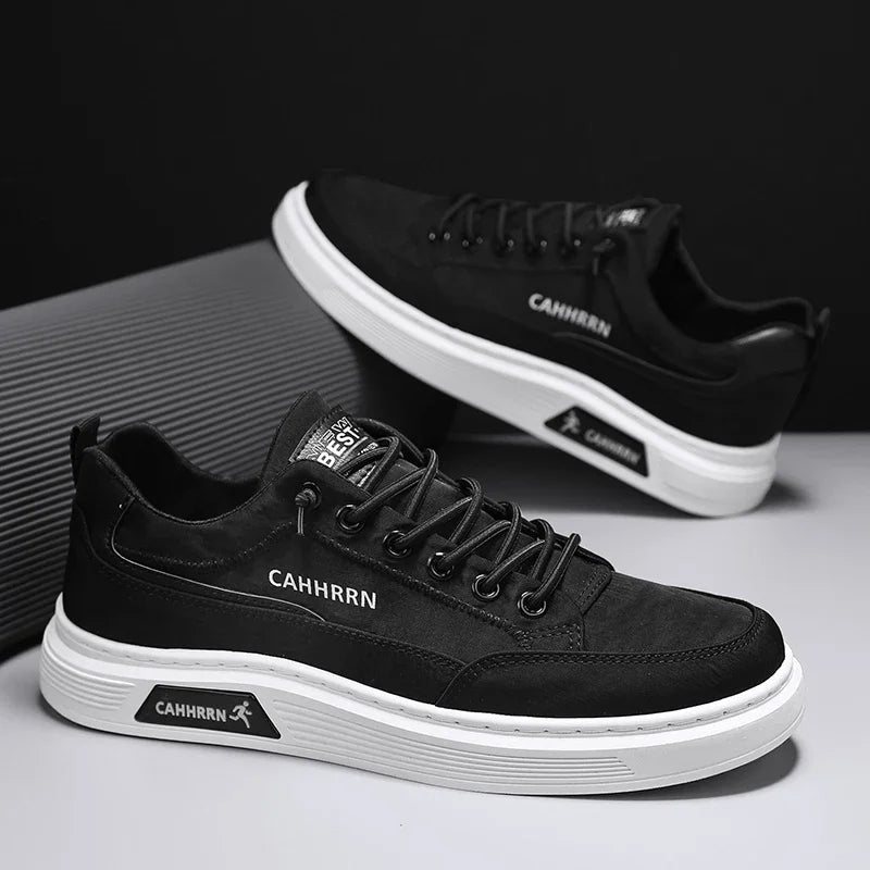 Leo - Herren Sneaker bequem mit Schnürung