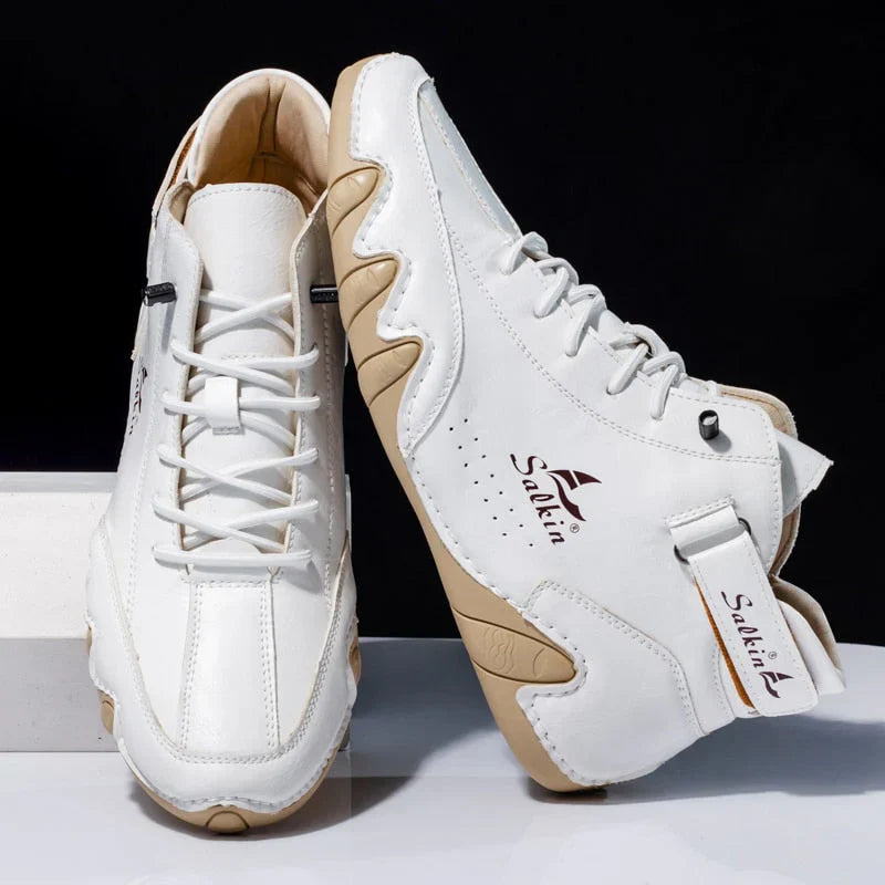 Aris - Herren Sportschuhe mit Schnürung und Klettverschluss