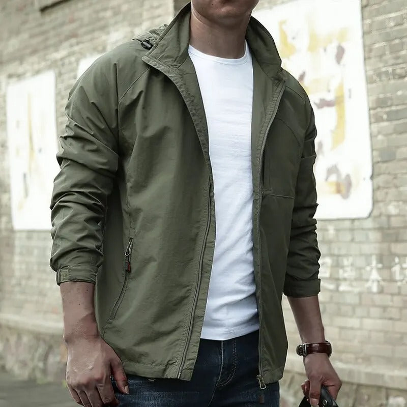 Ben – Herren Leichte Übergangsjacke mit sportlichem Schnitt
