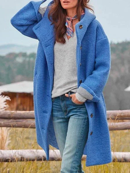Mara – Oversize Mantel mit Wollanteil Damen