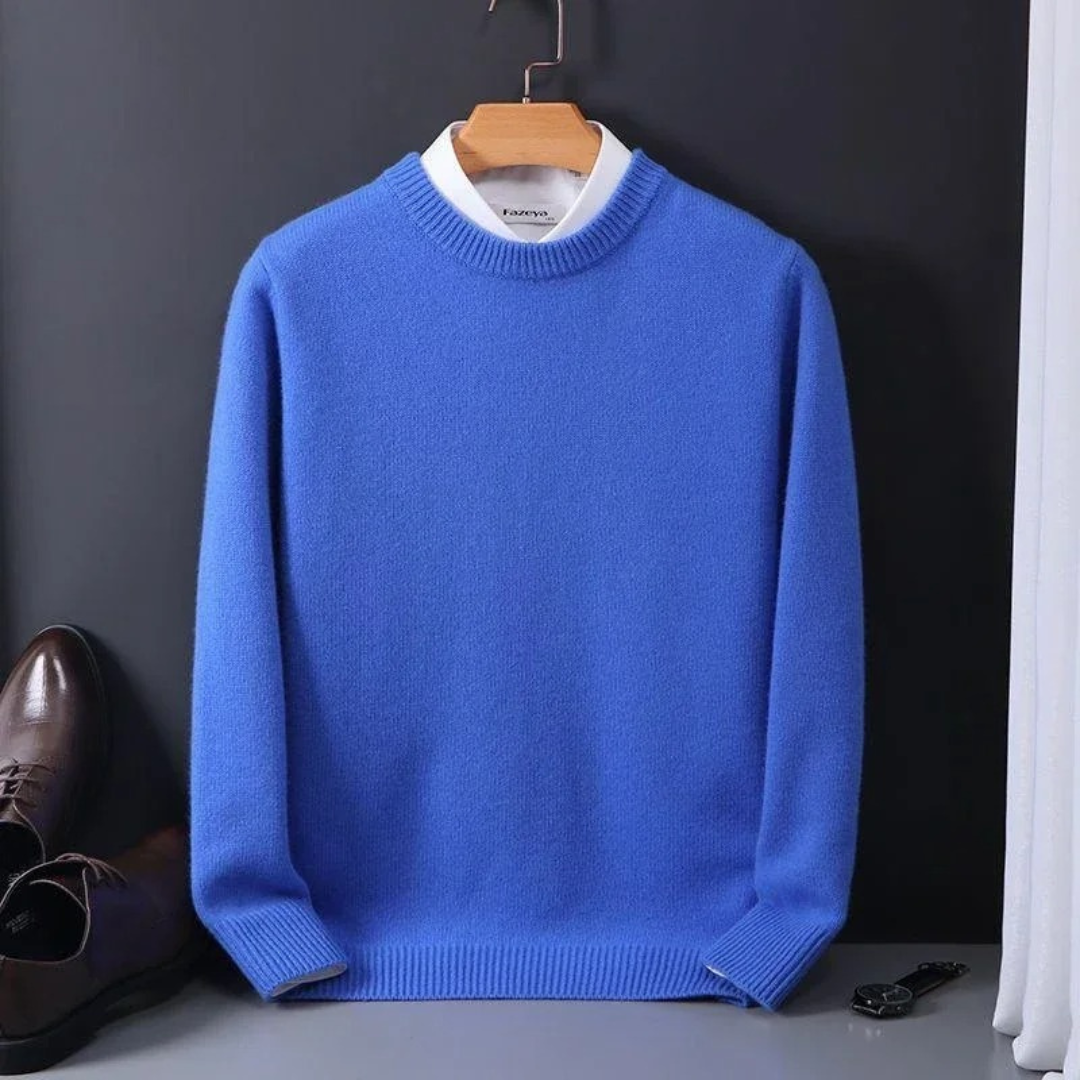 Alexander– Herren Strickpullover Rundhalsausschnitt