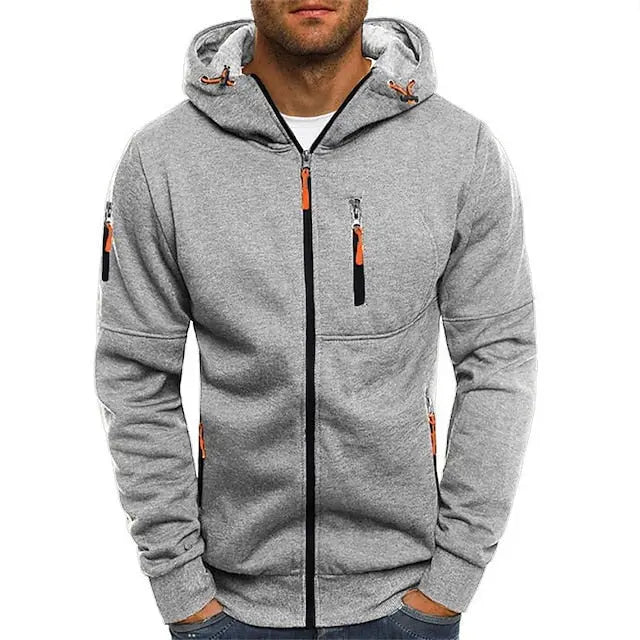 Niklas – Urbaner Herren Zip-Hoodie mit sportlichem Design