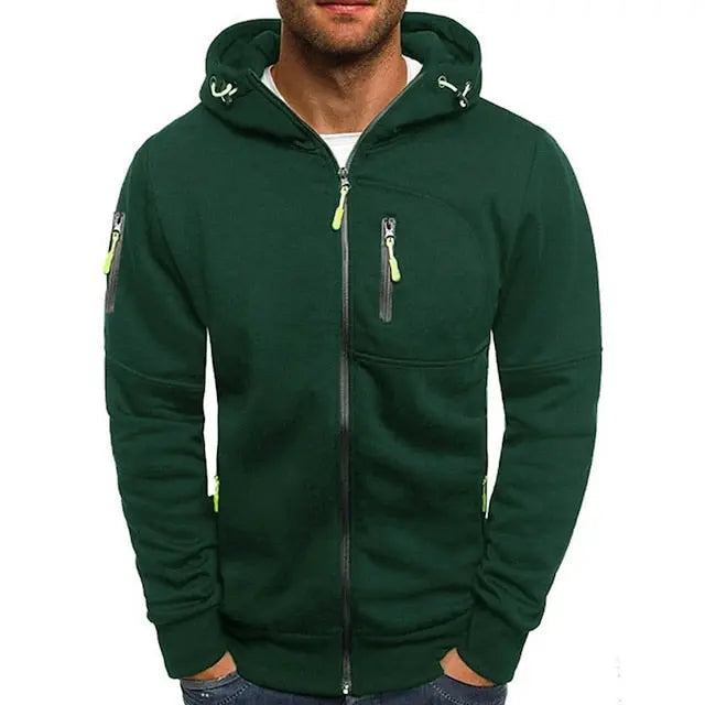 Niklas – Urbaner Herren Zip-Hoodie mit sportlichem Design