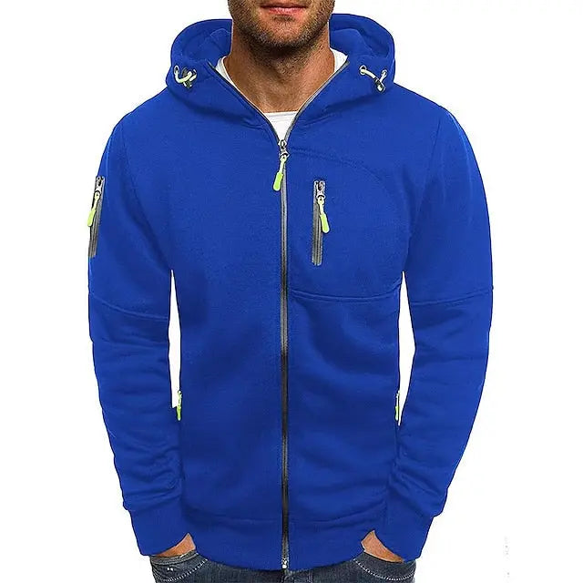 Niklas – Urbaner Herren Zip-Hoodie mit sportlichem Design