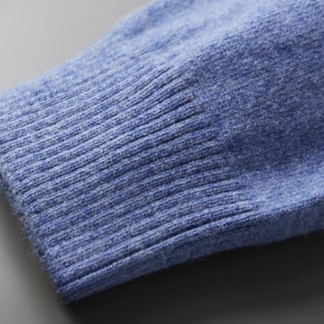 Alonso - Herren Pullover mit Polokragen und Knopfleiste