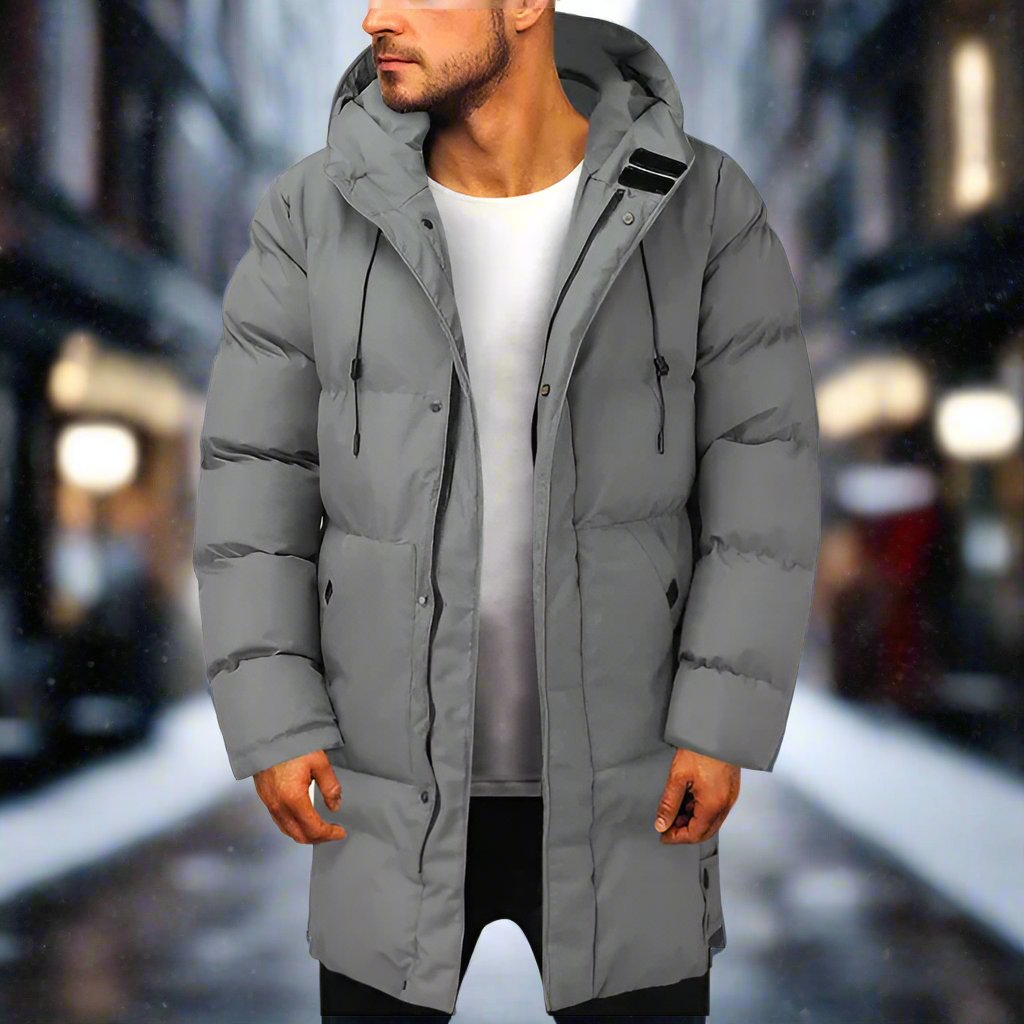 Leon – Langer Steppmantel Herren