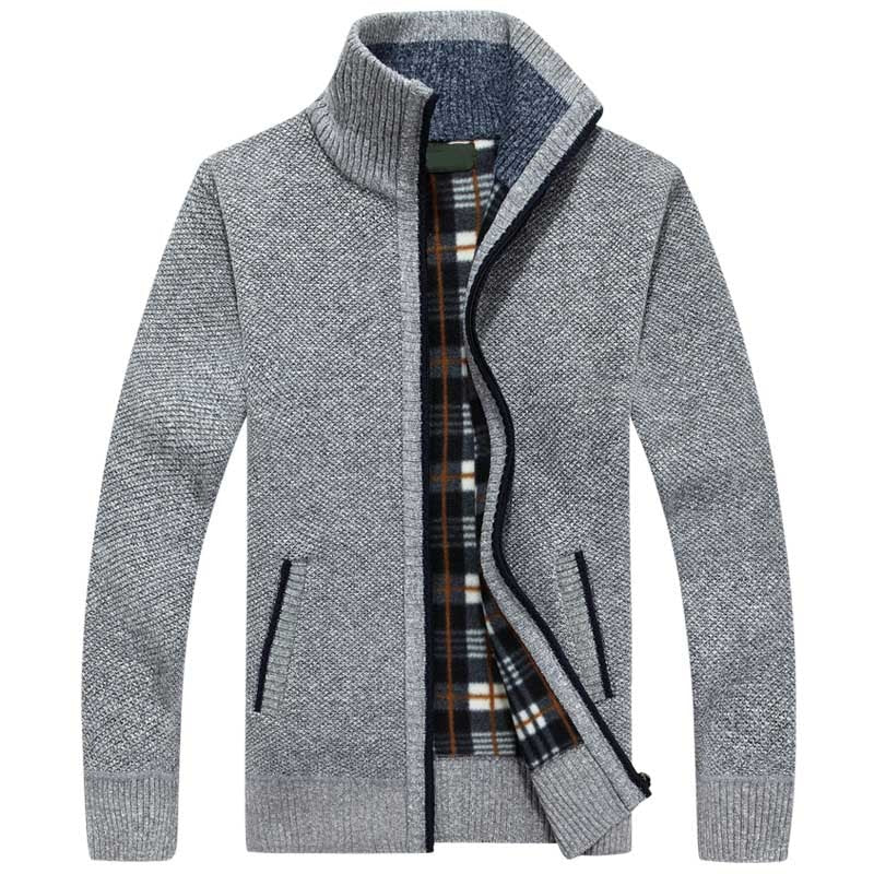 Tobias – Gefütterte Strickjacke Herren
