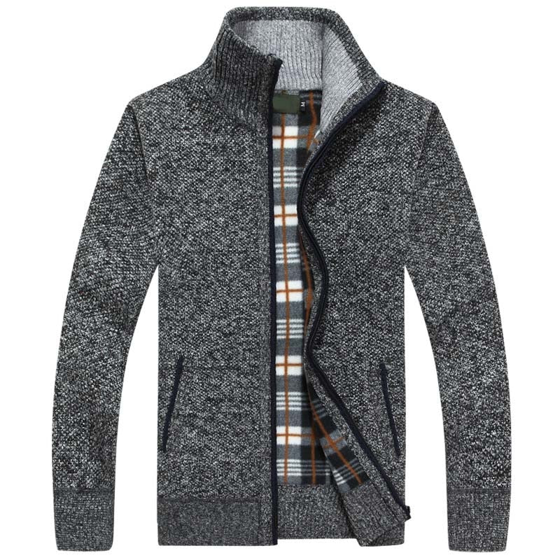 Tobias – Gefütterte Strickjacke Herren