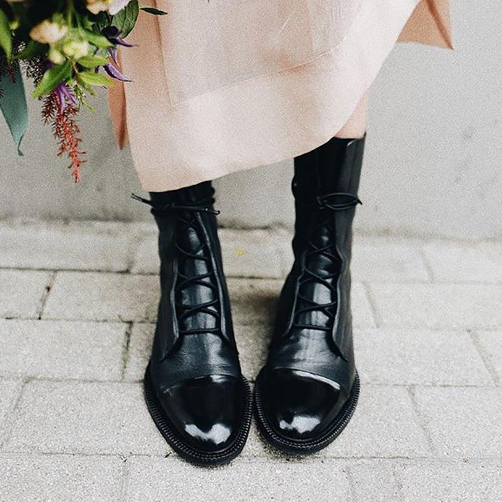 Lina – Feine Leder-Schnürboots Damen