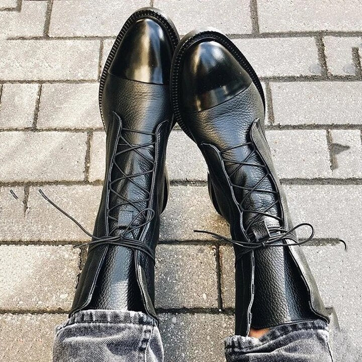 Lina – Feine Leder-Schnürboots Damen