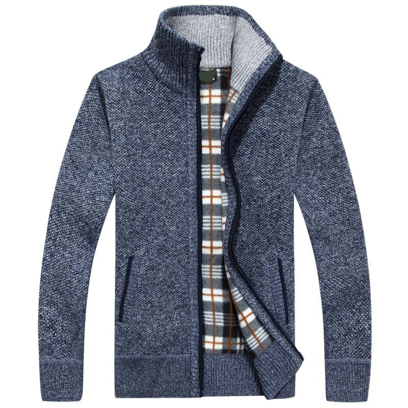 Tobias – Gefütterte Strickjacke Herren
