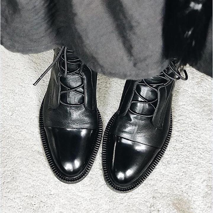 Lina – Feine Leder-Schnürboots Damen