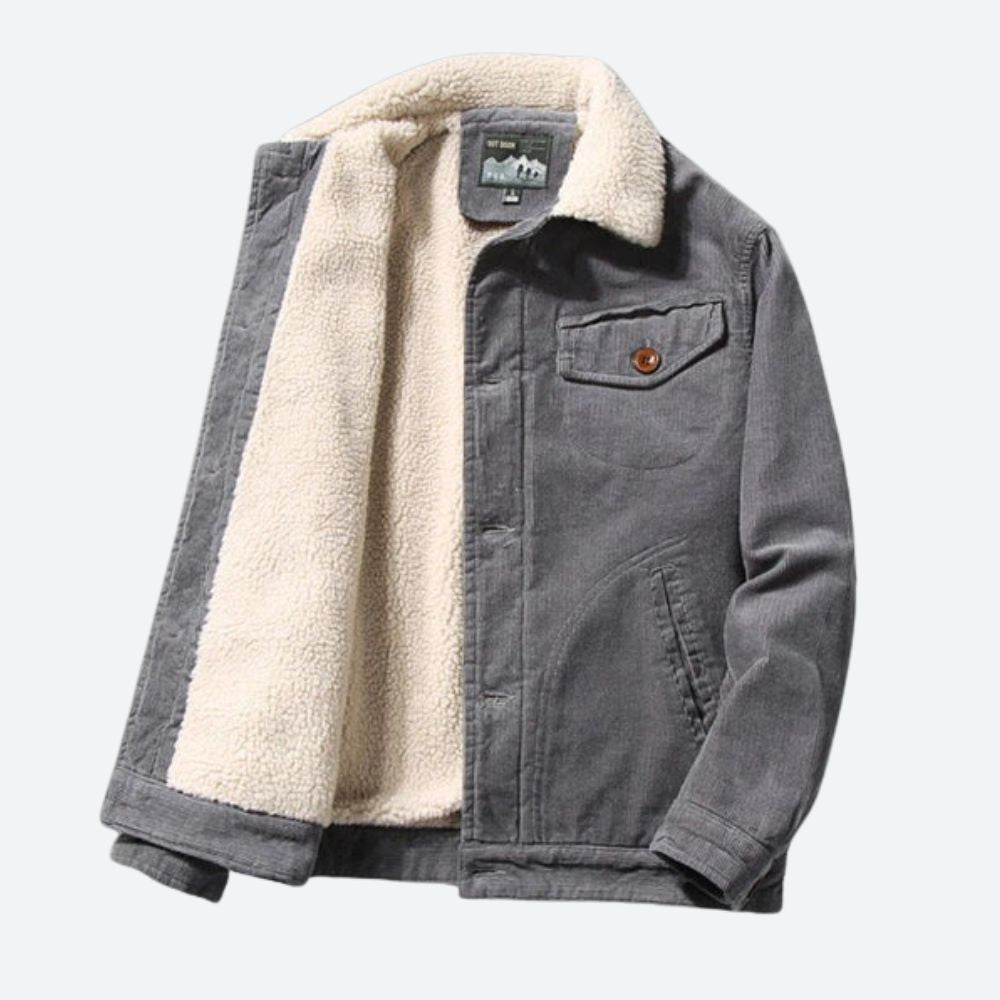 Lennard – Gefütterte Cordjacke Herren