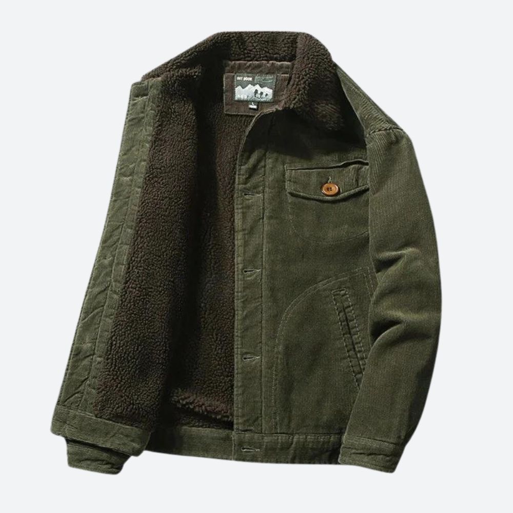 Lennard – Gefütterte Cordjacke Herren