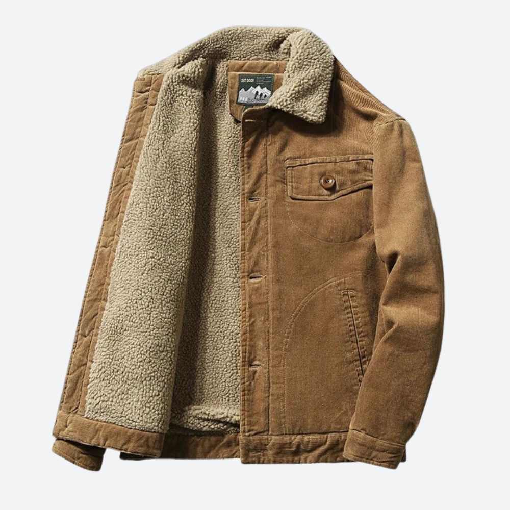 Lennard – Gefütterte Cordjacke Herren