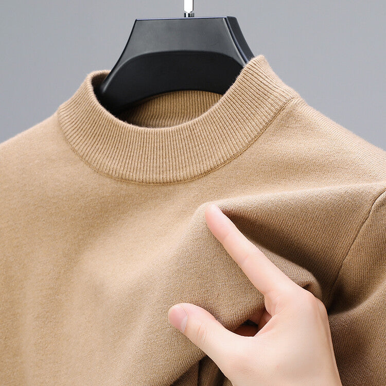 Daniel - Herren Pullover mit Rundhalsausschnitt und Rippbündchen