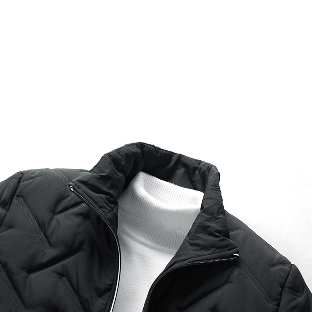 Noah – Herren Steppjacke mit Stehkragen und Reißverschluss