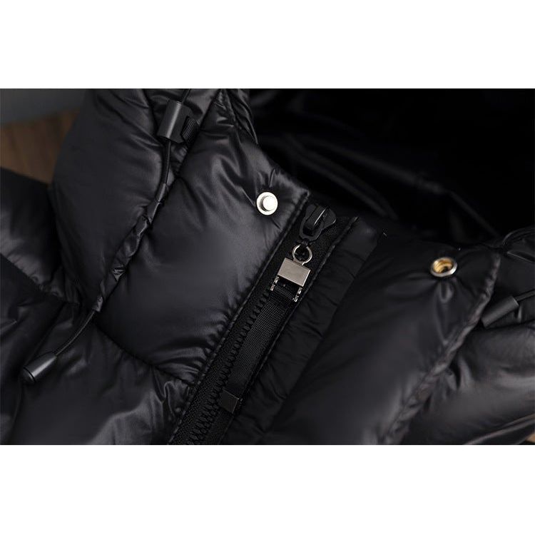 Elena - Damen Wintermantel lange Daunenjacke
