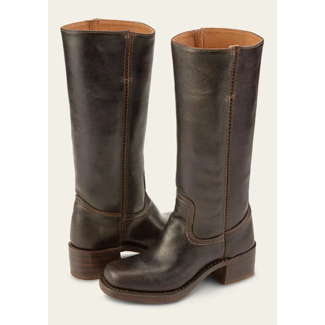 Émilie - Damen Lederstiefel mit Blockabsatz Deutschland