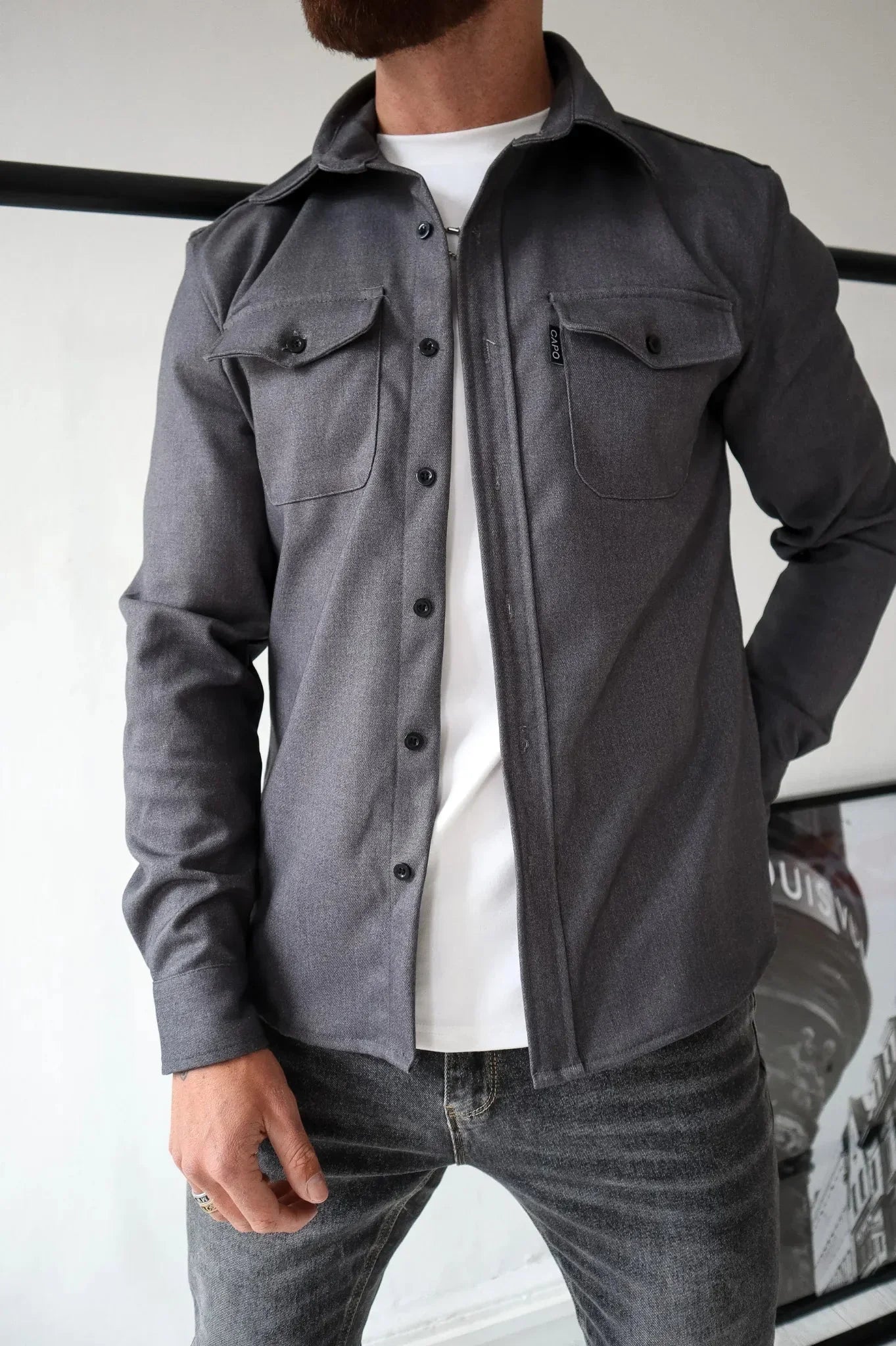 Noah – Herren Overshirt aus Baumwolle