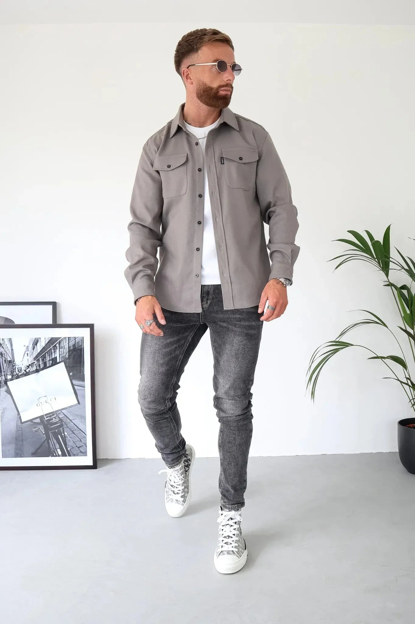 Noah – Herren Overshirt aus Baumwolle