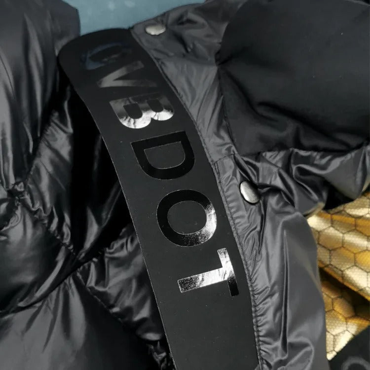 Elena - Damen Wintermantel lange Daunenjacke