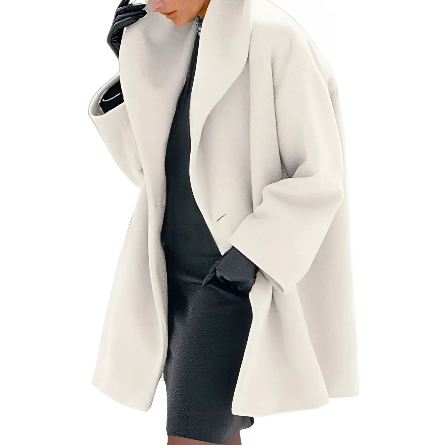 Claudia - Kurze Damenjacke mit Revers