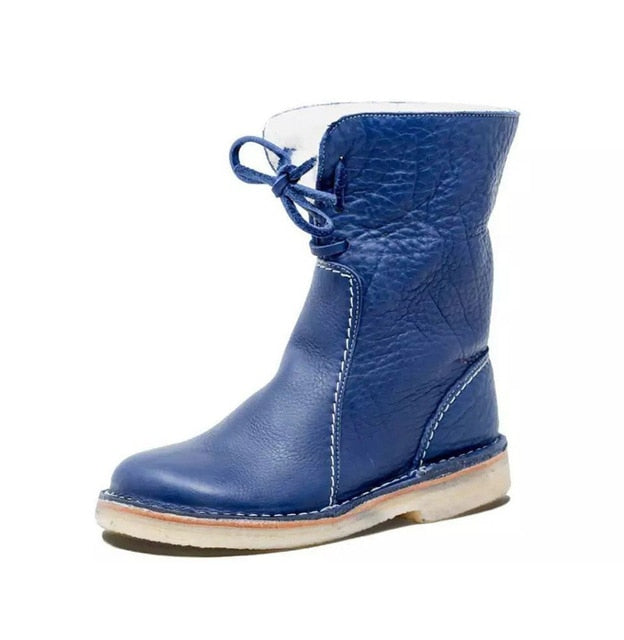 Sofia – Damenlederstiefel mit Fellfutter