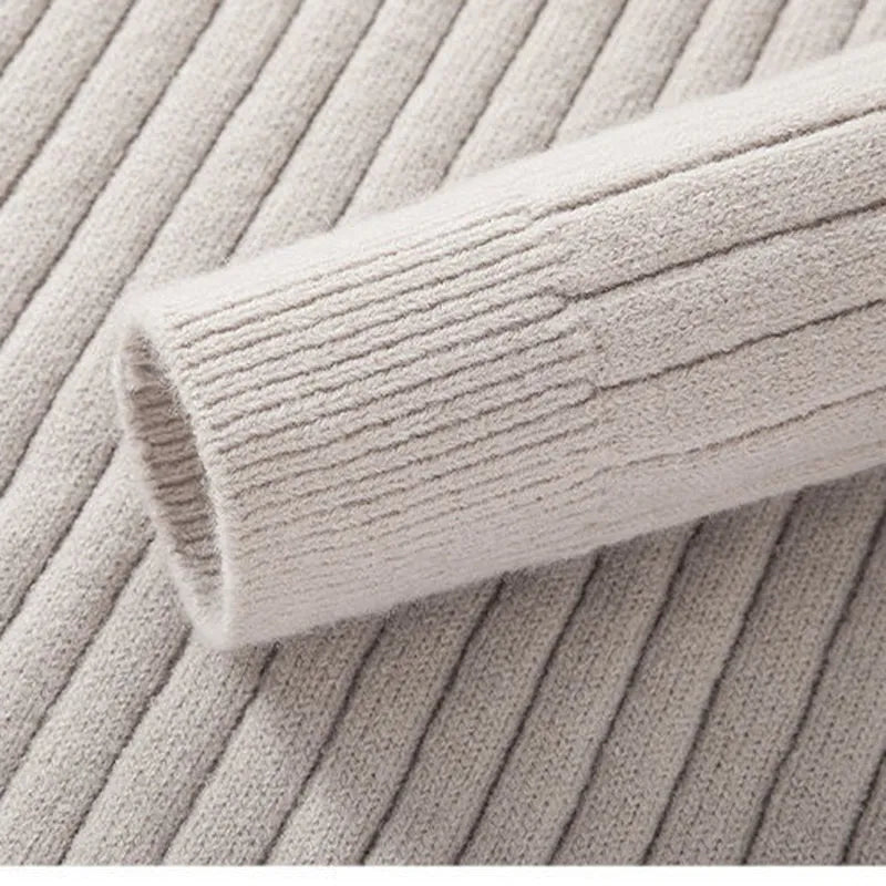 Ricardo - Herren Strickpullover mit Reißverschlusskragen