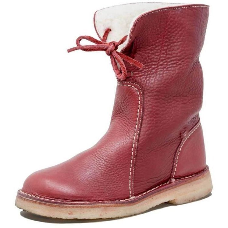 Sofia – Damenlederstiefel mit Fellfutter
