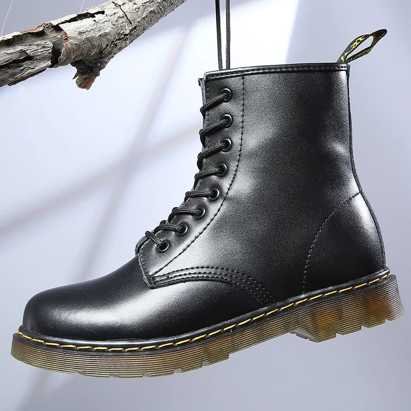 Selena - Damen Boots mit Schnürung und Profilsohle