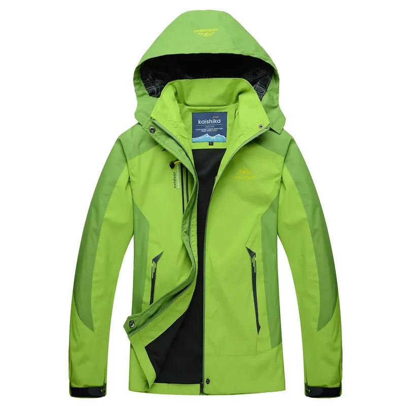 Lars – Herren Outdoorjacke mit Kapuze und Reißverschluss
