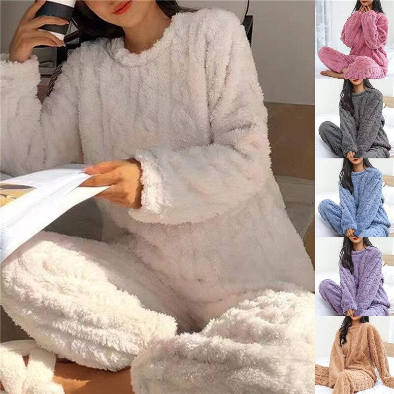 Sofia - Warmer Winterpyjama für Damen