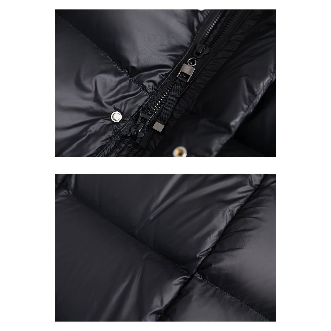 Elena - Damen Wintermantel lange Daunenjacke