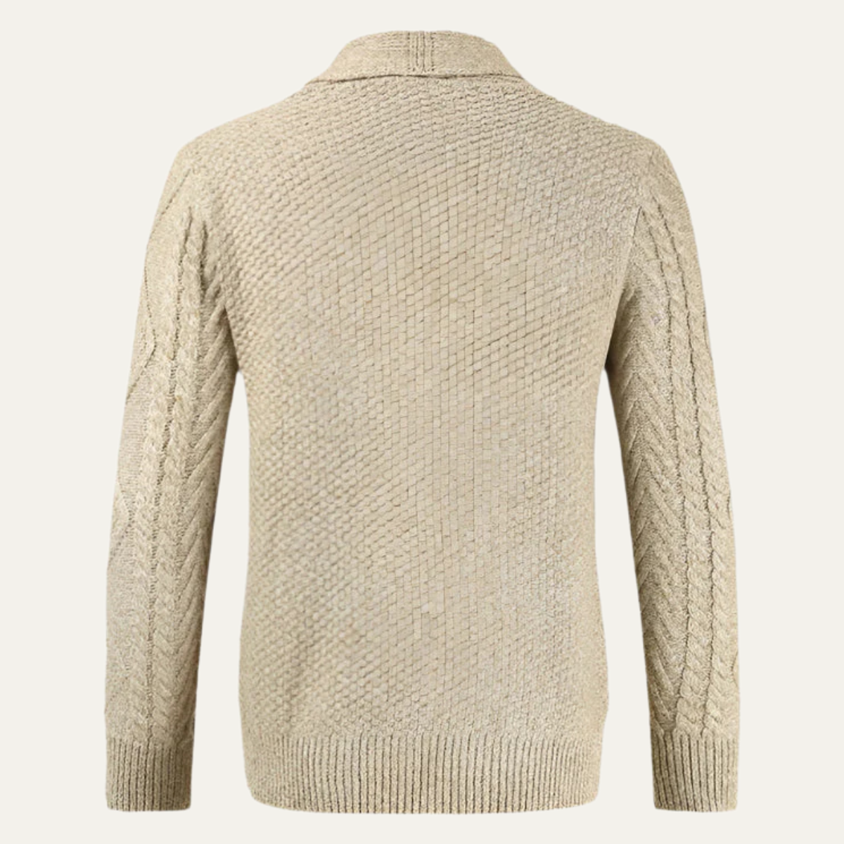 Felix – Strickjacke mit Schalkragen für Herren