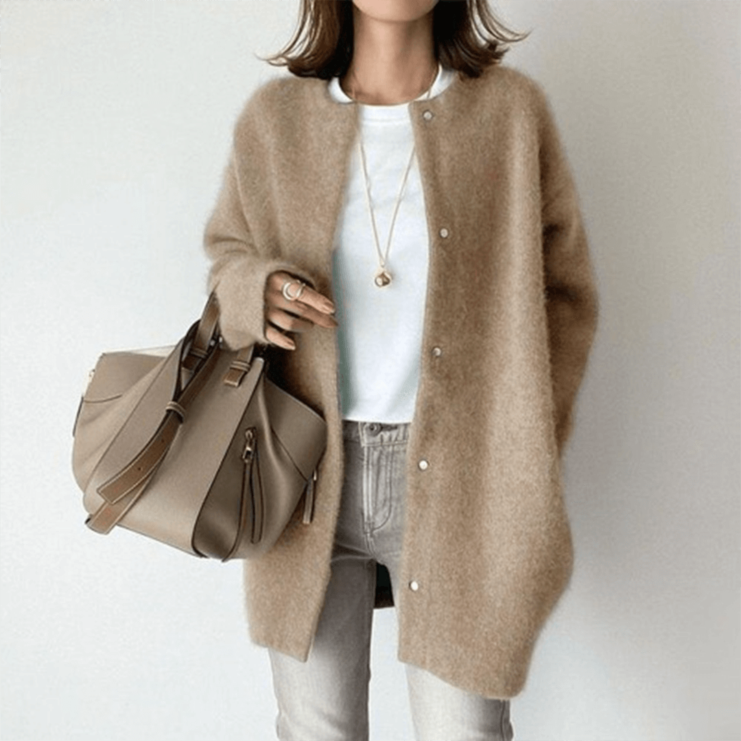 Ella – Oversized Strickcardigan Damen