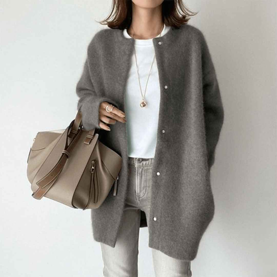 Ella – Oversized Strickcardigan Damen