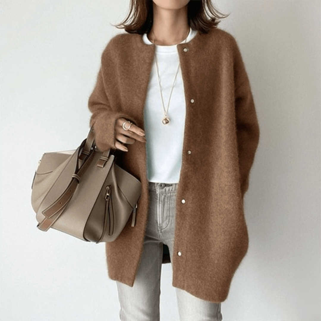 Ella – Oversized Strickcardigan Damen