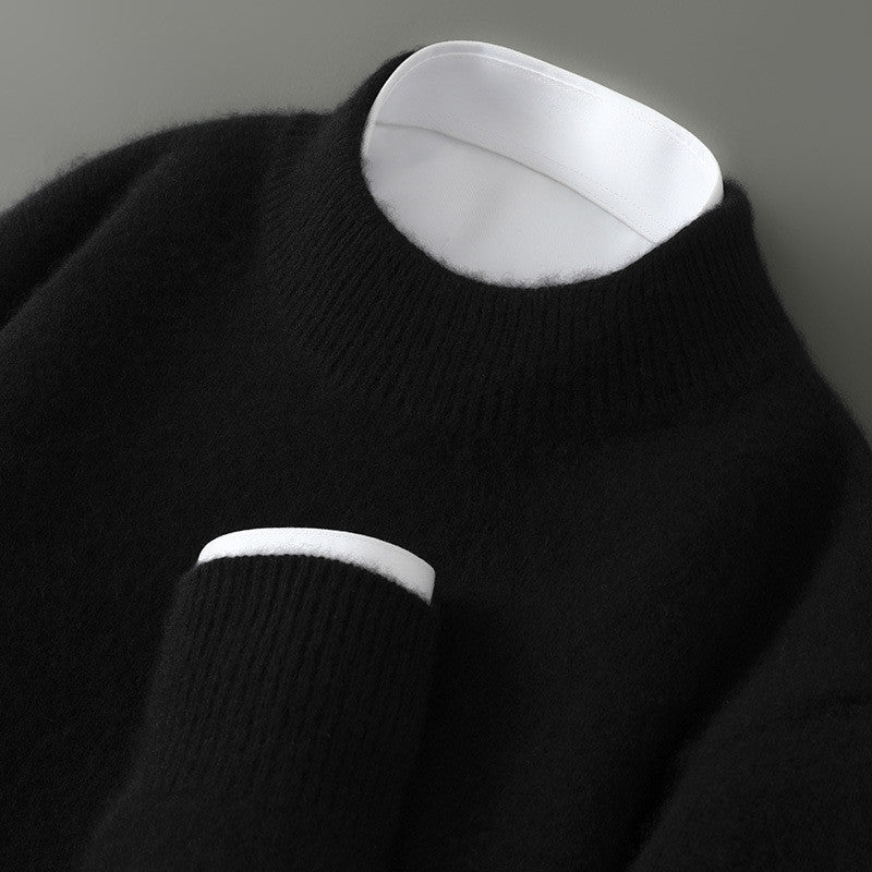 Adrien - Herren Strickpullover mit Rundhalsausschnitt