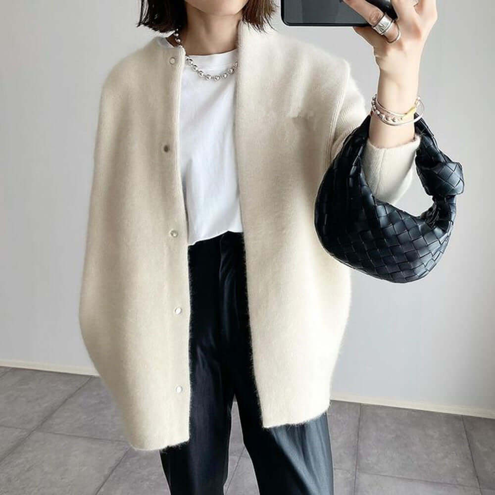 Ella – Oversized Strickcardigan Damen